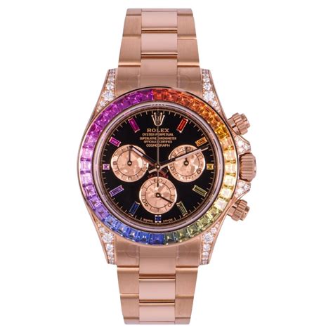 rolex daytona rainbow rose price|rolex rainbow 2021 price.